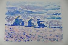 Wilhelm Klußmann Aquarell