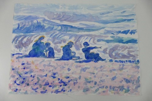 Wilhelm klußmann aquarell - wilhelm,