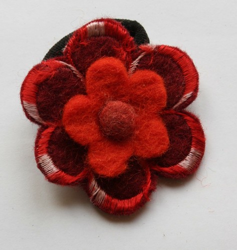 Stück haar gummi - gummi,, blume