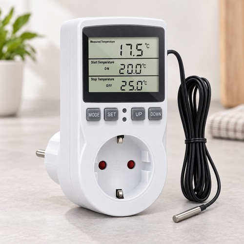 Temperaturschalter steckdose - temperaturschalter,
