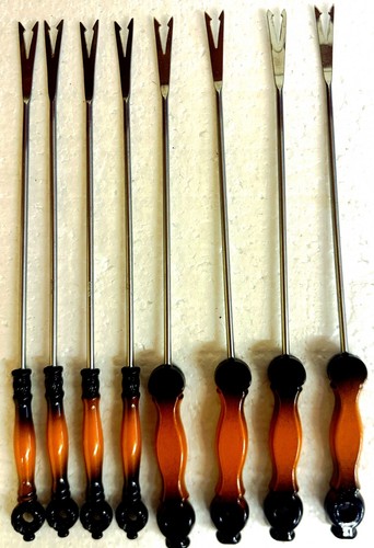 Fondue gabeln sets - 3, je