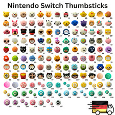 2x Nintendo Switch Controller Thumbstick Gummi Kappen Grip Cap Aufsätze Set