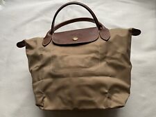 Longchamp Tasche Beige, Gr. S Original le pliage, Modele Depose