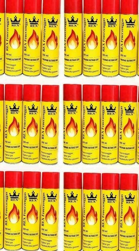 Rex feuerzeuggas 25x 300ml - feuerzeuggas,