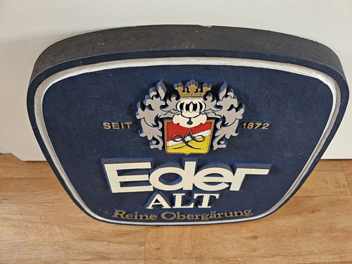 Schild brauerei eder alt - brauerei,