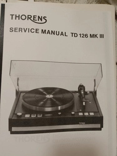 Thorens 126mk iii - td,