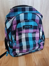 Dakine Prom Rucksack 25 L Lila Blau Weiß Karo Muster