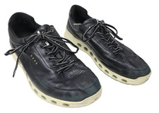 ECCO Gore-Tex Shoes Herren (EU) 43 Black Leather Round Toe Low Top Breathable