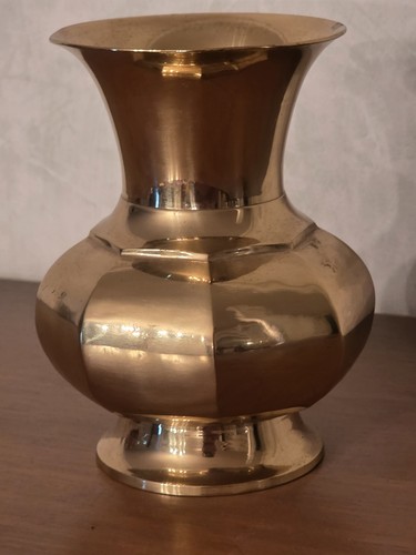 Kleine messingvase vintage - kleine,