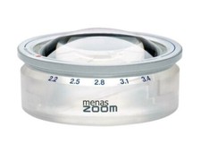 ESCHENBACH Lupe Menas Zoom 2, 2-3, 4x Lesehilfe Leselupe (NAN-00815-1)