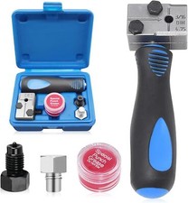 Mini Bremsleitung Bördelgerät 4,75mm SAE F + E Bördel Werkzeug DIN Bördelungen