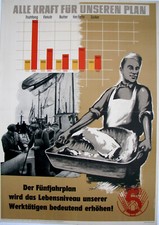Plakat ddr alle kraft für - plakat,