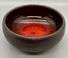 Henrik Ditlev Larsen Schale Keramik Keramikschale Studiokeramik 70er Dänemark