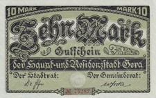 Deutsches Reich 2x Banknoten