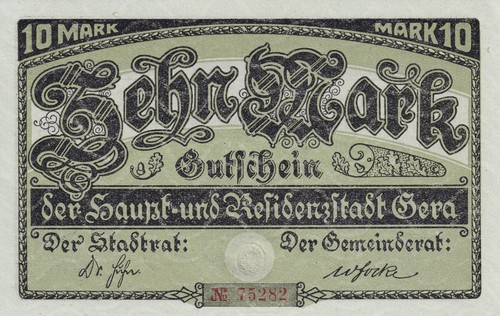 Deutsches reich banknoten - deutsches,