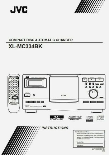 Jvc mc334bk 200 cd - jvc,