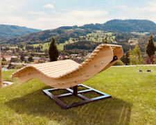 Himmelsliege Lärche Drehgestell Doppelliege Waldsofa Schwungliege Gartenliege