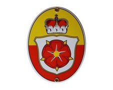 Hochwertiges Emailleschild