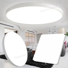 LED Deckenlampe Panel Deckenleuchte Schlafzimmer Bad Wohnzimmer Flur lampe IP44