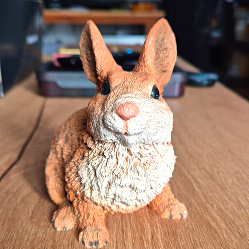 Dekofigur hase sitzend - hase,