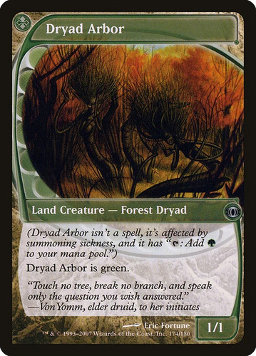 Magic mtg dryad arbor - magic/mtg,