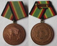 GDR medal for loyal services