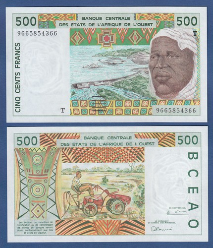 West african states togo 500 - /,