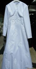 Kommunionkleid Bolero-Jacke  Kommunionskleid exclusiv edel Größe 134 Kommunion