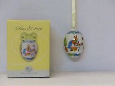 Hutschenreuther Porzellan Ei 2019 ca. 6 cm in OVP