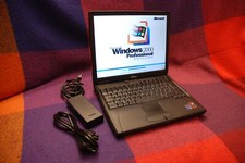 Windows 2000 SP4 * DELL Latitude C640 ( PP01L ) Portátil ÚNICO!!!! Coleccionista