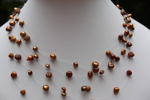 Süßwasser perlen schmuck - süßwasser,