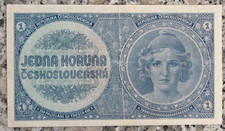Tschechoslowakei 1 Krone 1938