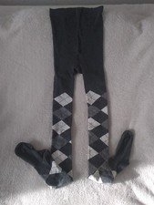 Strickstrumpfhose grau meliert