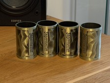 4x Jägermeister Metall Gold