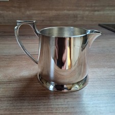 Silberner Milchgießer, Milchkännchen, Sahnegießer Hotelsilber