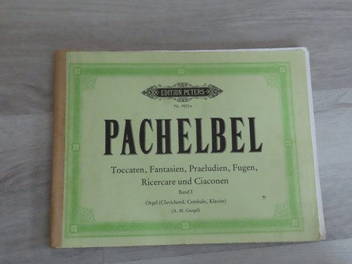 Edition peters 9921a pachelbel - edition,