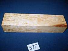Karelische Maserbirke  Messergriffblock  Messergriff   165 x 40 x 30 mm  Nr: 375
