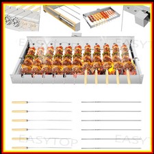 Edelstahl Spießdreher für 11/15 Stück AKKUMOTOR Mangal Grill Schaschlik Drehspie