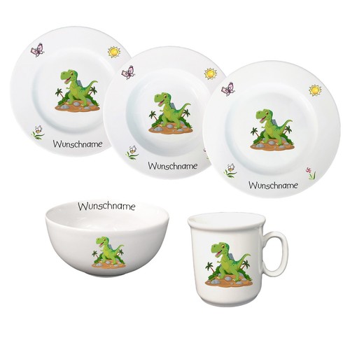 Kindergeschirr dino - kindergeschirr,