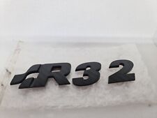 Volkswagen Golf 5 R32 Schriftzug nachträglich Carbon Folie überzogen 1K0853675P 