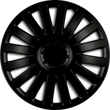 Radkappen Radzierblenden universal 4er PACK 15 Zoll Smart black