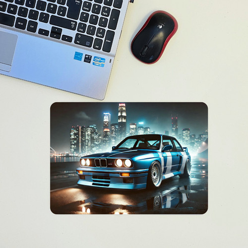 Bmw e30 auto mausmatte - auto,