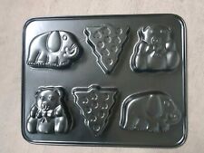 Tchibo Figuren-Backblech Kuchen Teddybär  Tannenbaum Elefant  Backform Förmchen