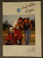 Piaggio Verkaufprospekt von 1994 (Mofa, Moped, Roller) 63 Seiten
