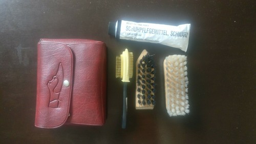 Schuhputzset mit schuhcreme - schuhputzset,