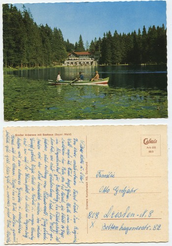 28891 großer arbersee - großer, mit