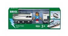 Brio 36003 BRIO Turbo-Zug - Batteriebetrieben - mit Turbo Funktion - 3+Jahre