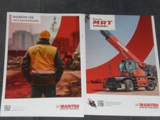 MANITOU Teleskoplader, Maschinen für das Baugewerbe Prospekte ( 25312 )