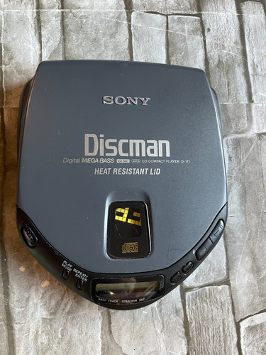 Sony discman 171 tragbarer - d-171,