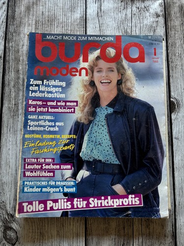 Burda moden januar 1988 - moden,
